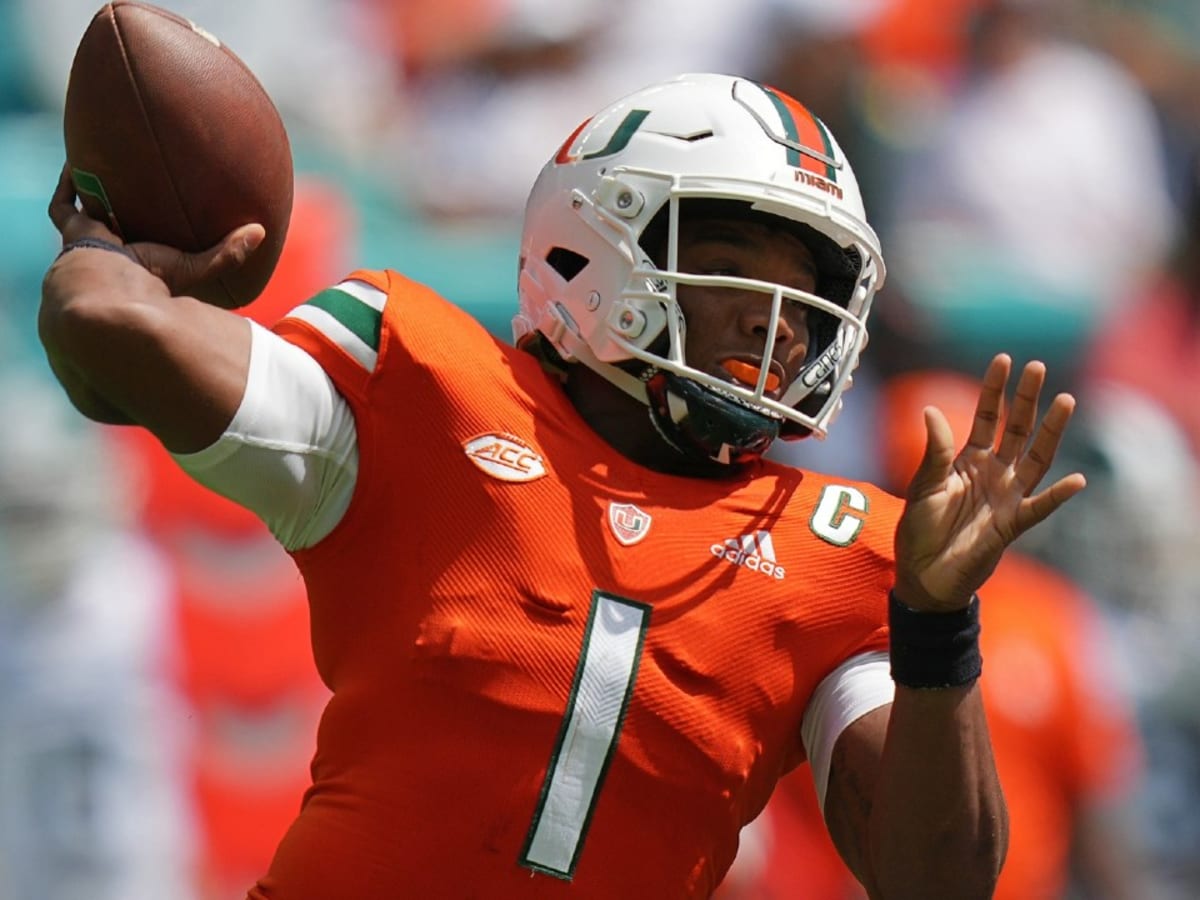 Panthers signing ex-Miami Hurricanes QB D'Eriq King to practice squad