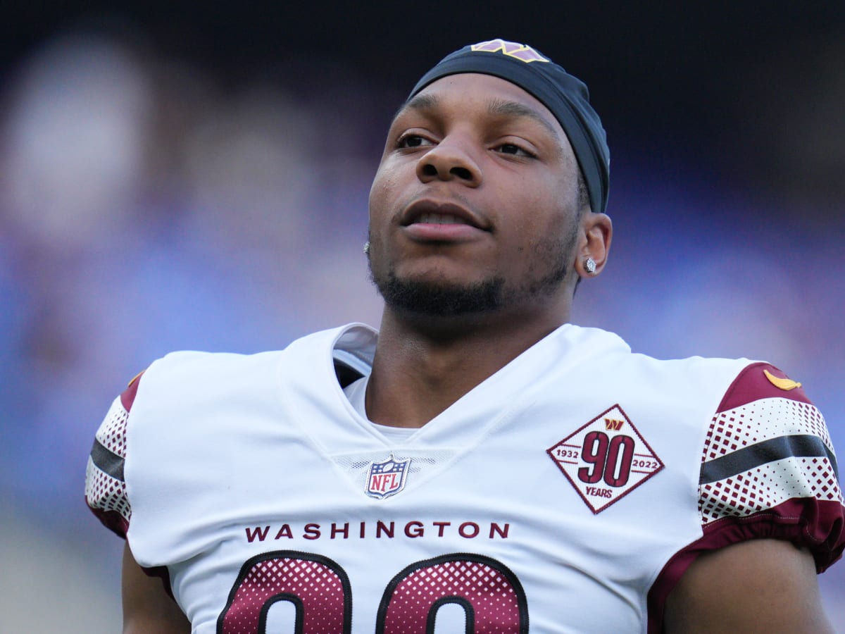 Washington Commanders safety Darrick Forrest (22) defends against the New  York Giants during an NFL football game Sunday, Dec. 4, 2022, in East  Rutherford, N.J. (AP Photo/Adam Hunger Stock Photo - Alamy