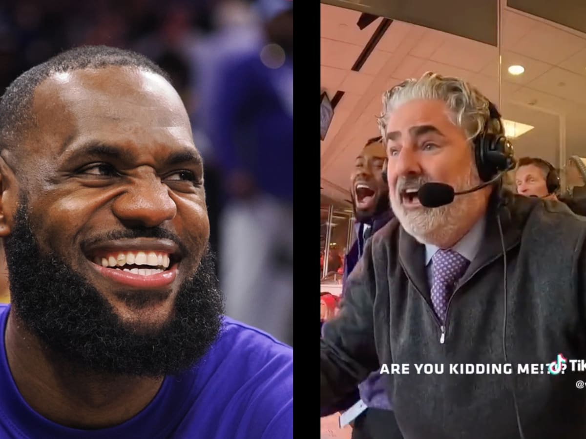 LeBron James calls Vikings announcer Paul Allen a 'national