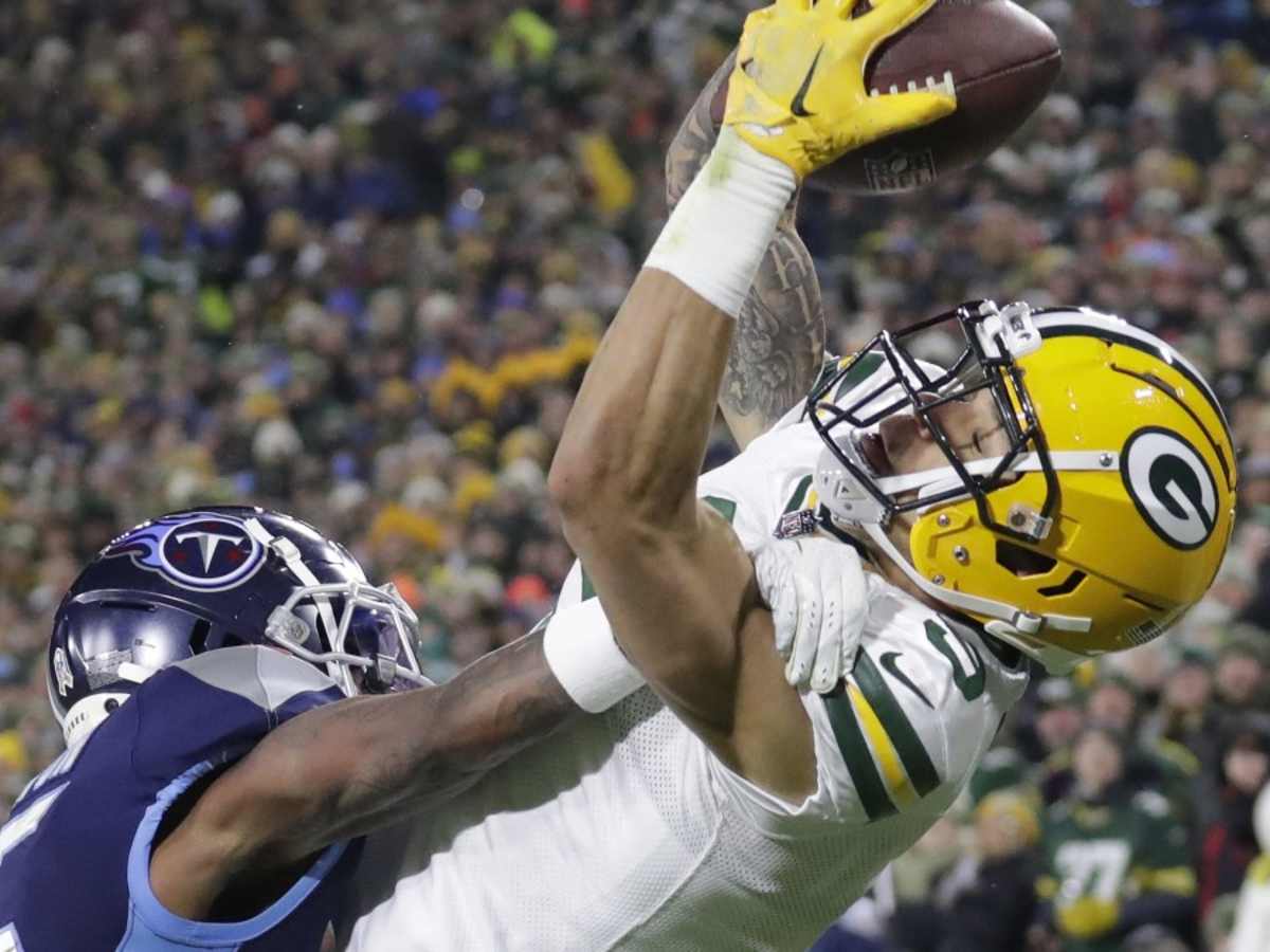 Christian Watson credits Aaron Rodgers for his professional