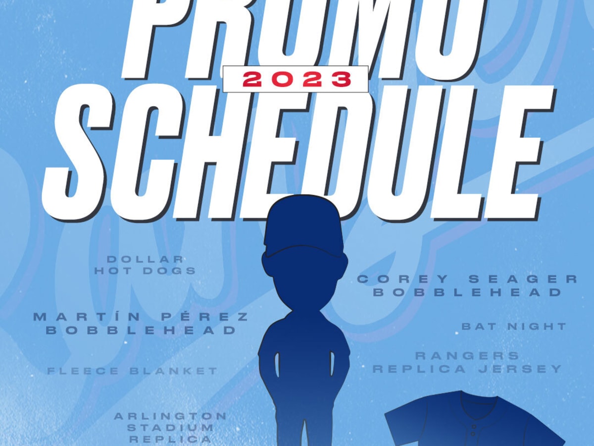Rangers Update 2023 Promotional Schedule, Individual Tickets Sale Set -  Sports Illustrated Texas Rangers News, Analysis and More