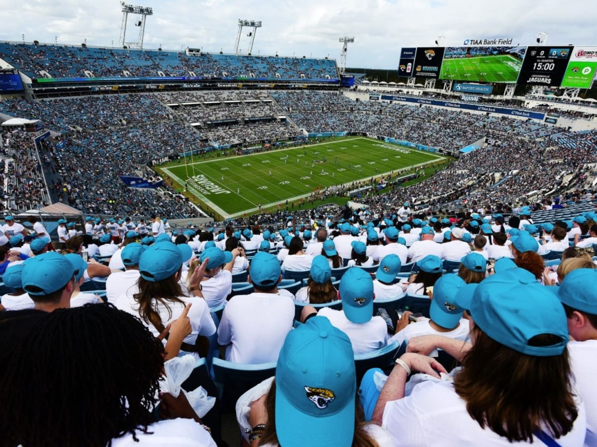 Jacksonville Jaguars Stadium Sign TIAA Bank Field Sport -   UK