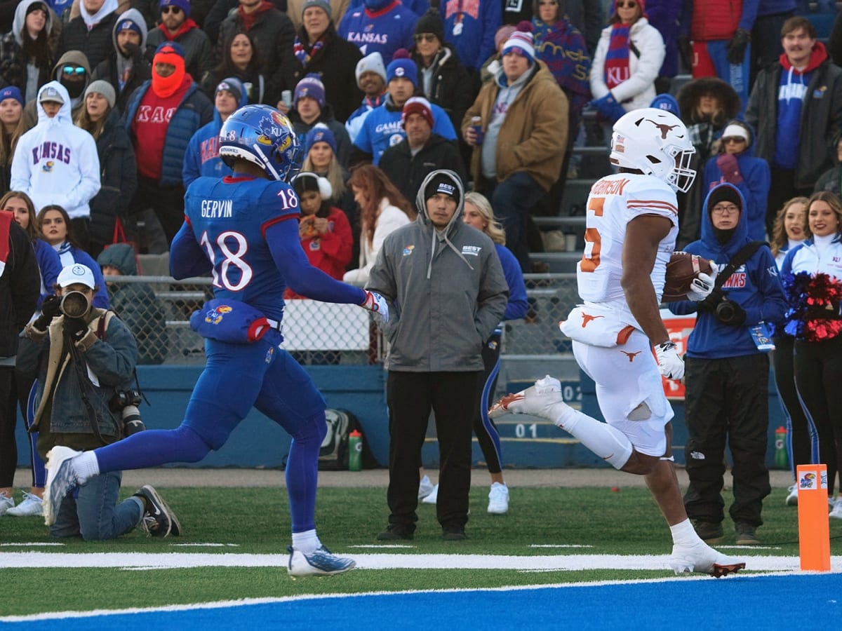 Texas Football returns to run first offense to defeat Kansas 55-14