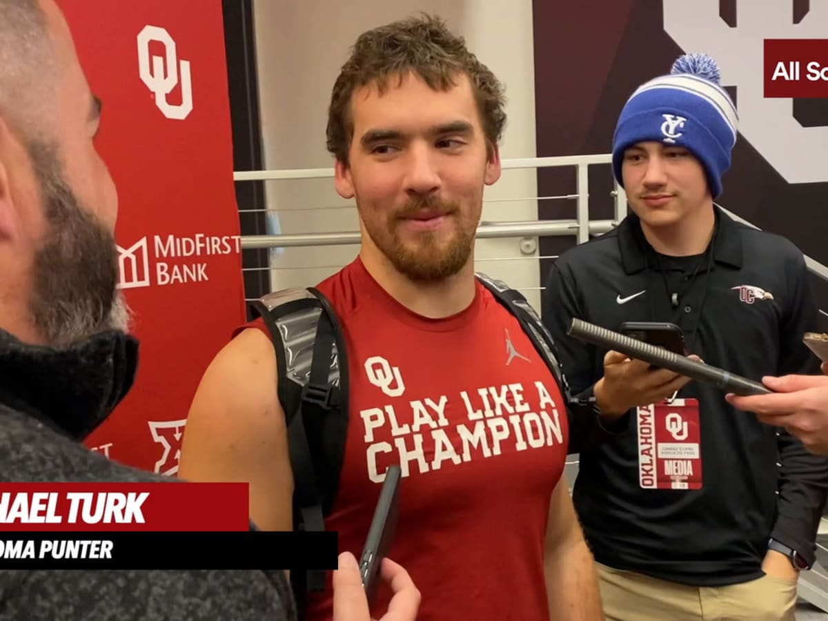 Oklahoma punter Michael Turk signs UDFA deal following 2023 NFL