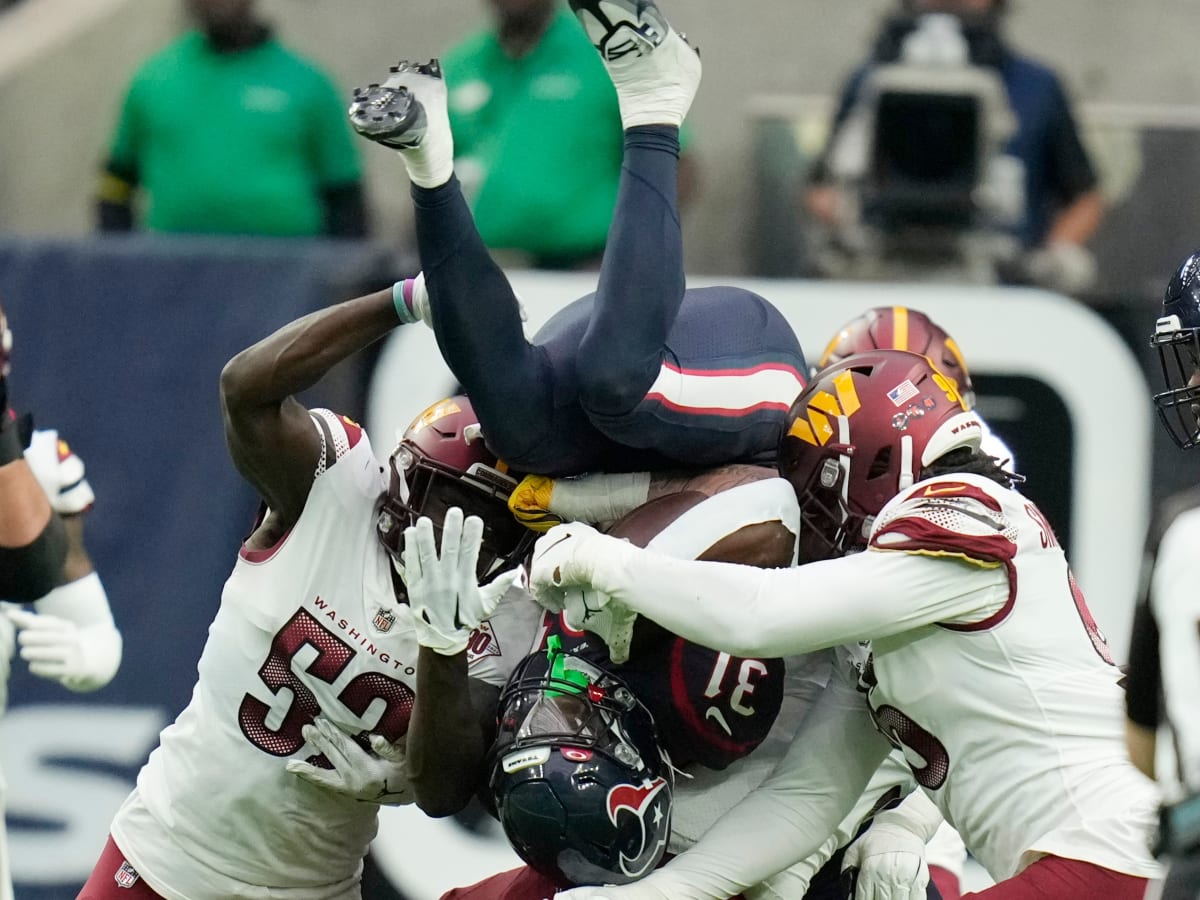 Why John Ridgeway's suplex tackle on Texans' Dameon Pierce didn't