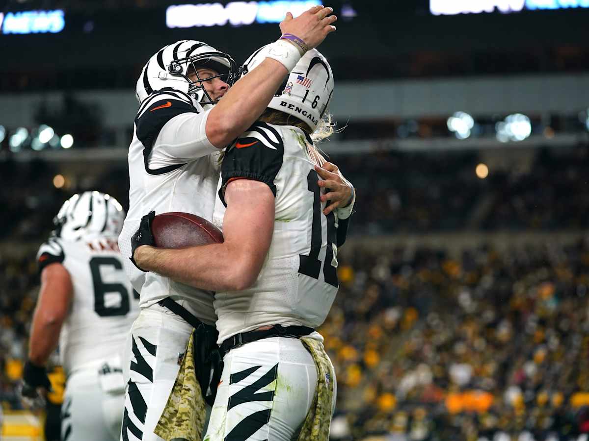 Watch: Cincinnati Bengals Celebrate in Locker Room Following Win Over  Titans - Sports Illustrated Cincinnati Bengals News, Analysis and More