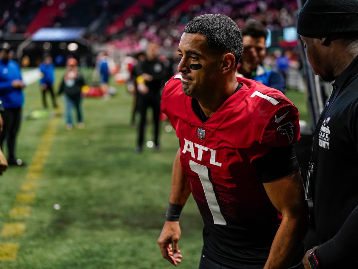 Atlanta Falcons QB Marcus Mariota Brings 'Winning Attitude' to Atlanta, But  Can He Win? - Sports Illustrated Atlanta Falcons News, Analysis and More