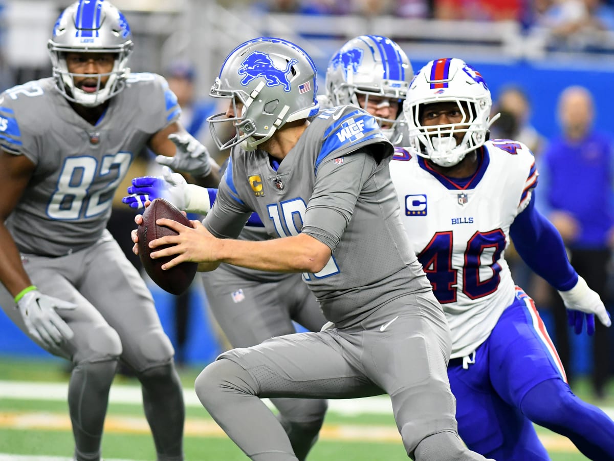 Bills win chaotic Thanksgiving thriller over Lions