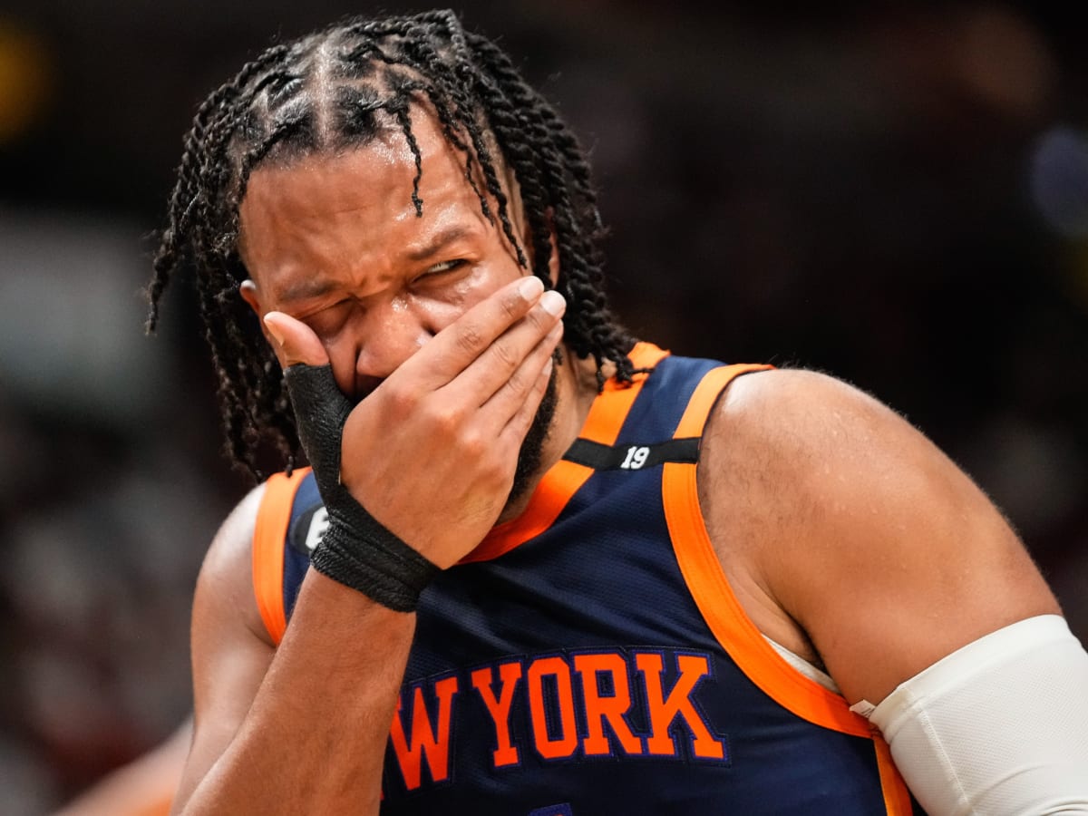 Will Jalen Brunson miss the NBA All-Star game? Teammates share positive  news on Knicks guard's apparent ankle injury