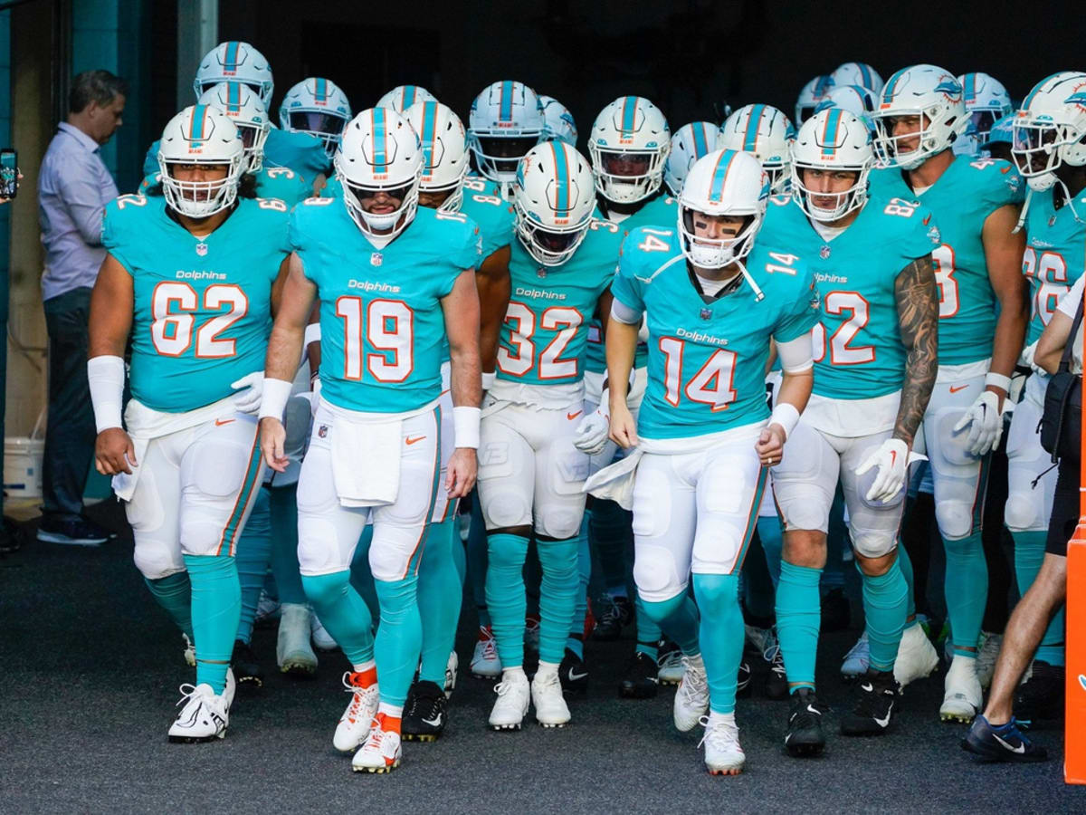 Miami Dolphins play Atlanta Falcons in NFL exhibition at Hard Rock