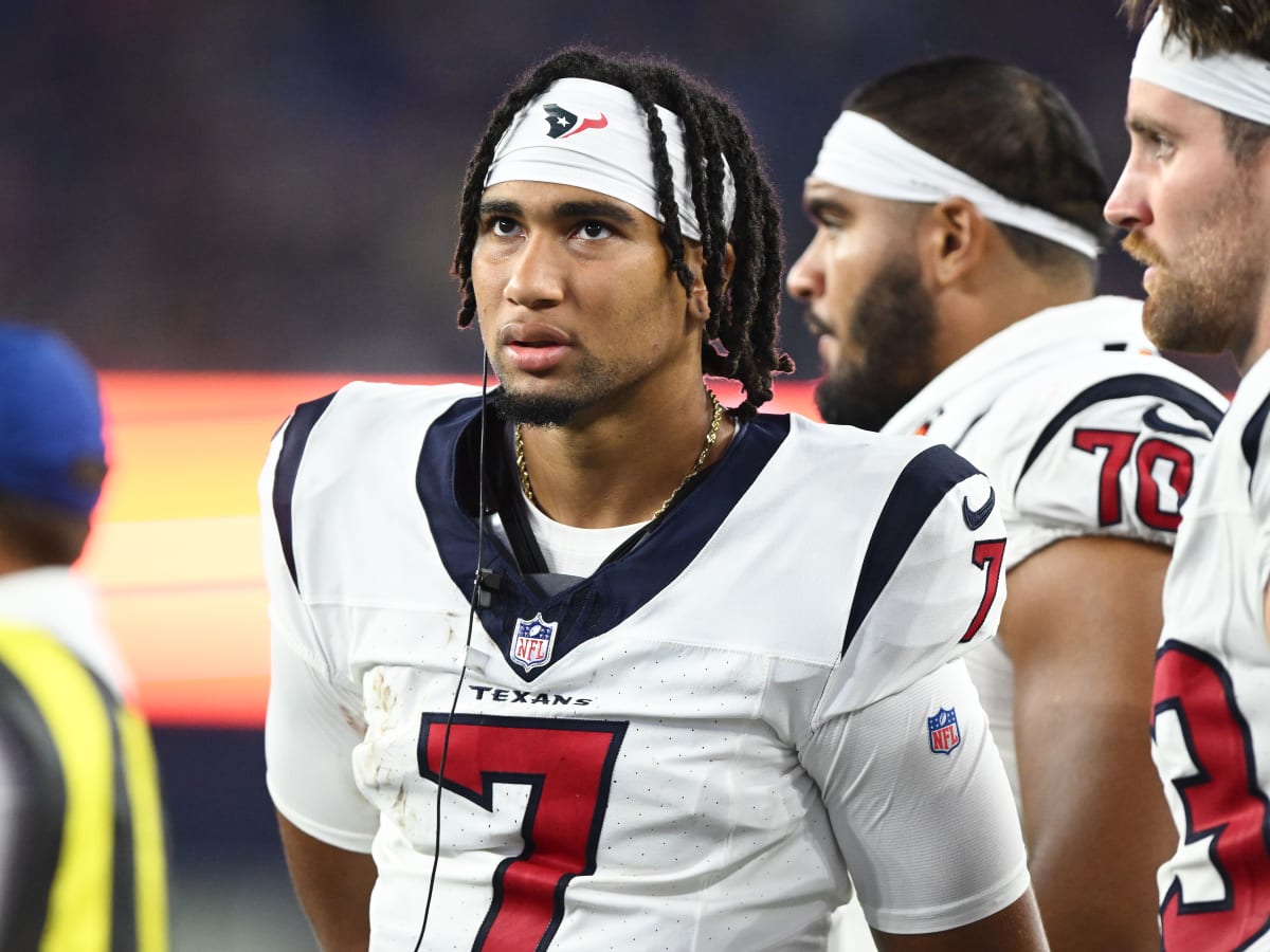 C.J. Stroud, who earned all the first-team reps in training camp recently,  played just two series in his much-anticipated preseason debut for the Houston  Texans.