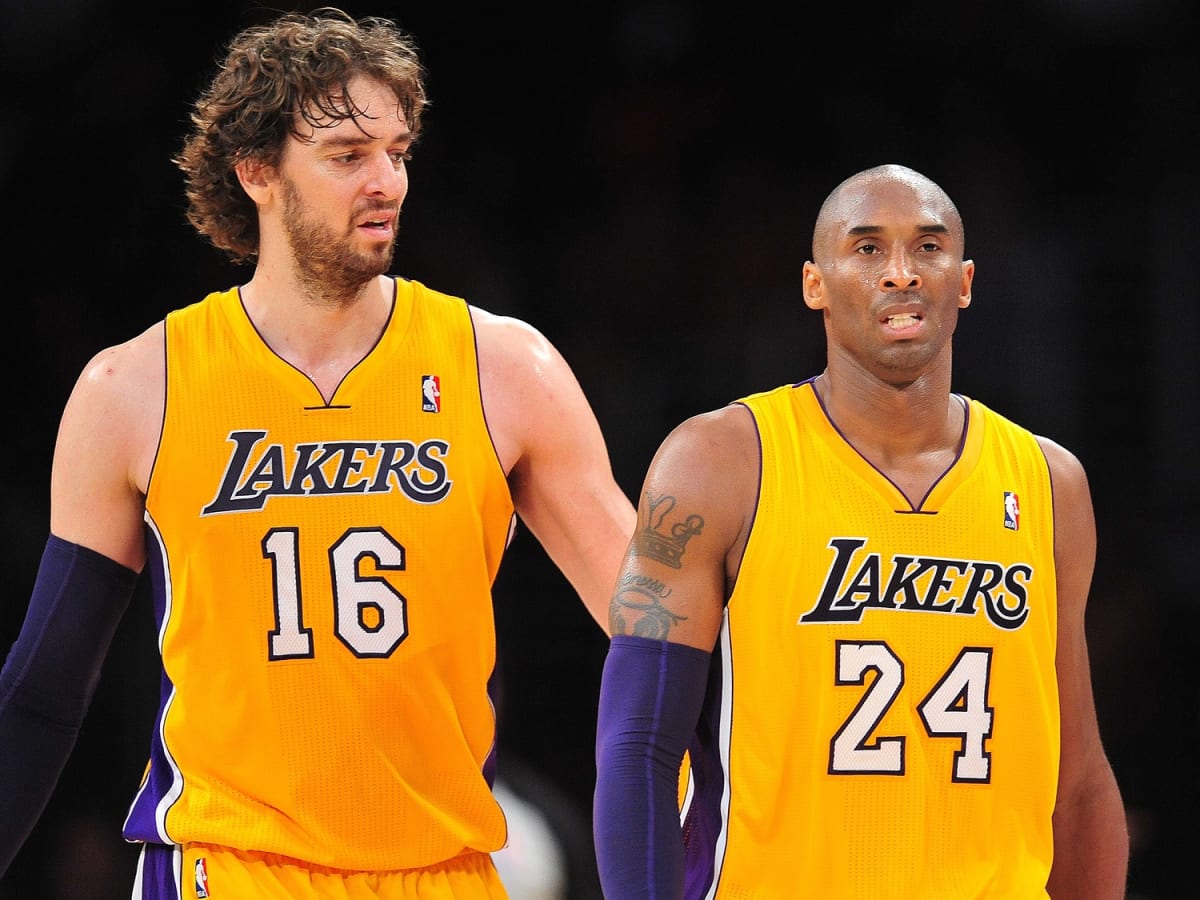 Pau Gasol thinking of Kobe Bryant ahead of Lakers honor: 'He elevated me'