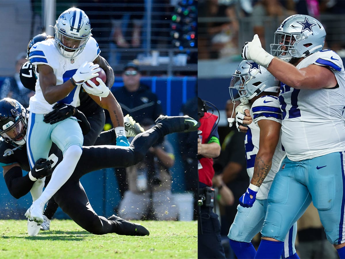 Cowboys' Deuce Vaughn, Jalen Tolbert Have Fans Smiling Despite