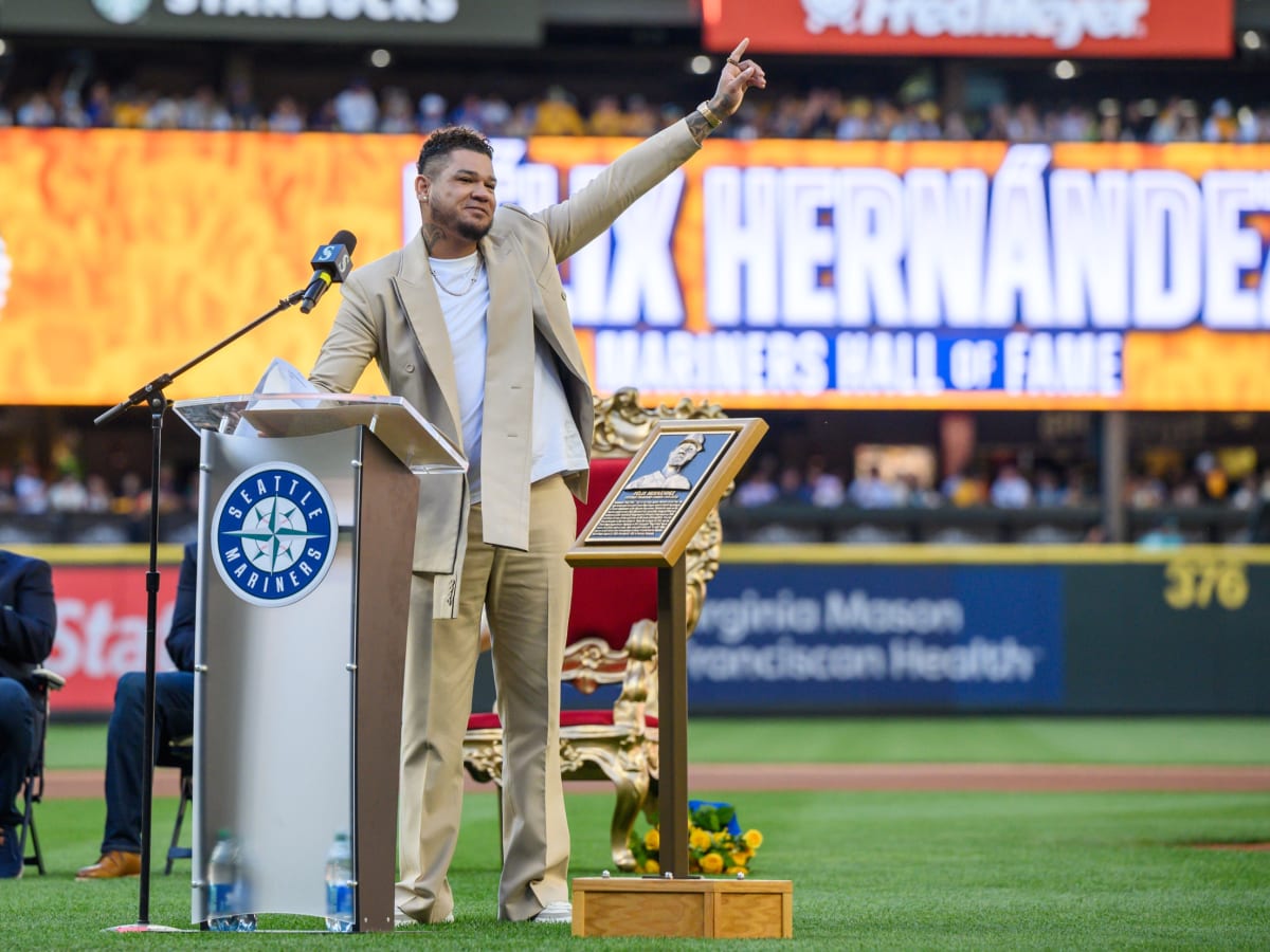 Felix Hernandez's emotional Hall of Fame induction: A heartfelt tribute to  Mariners
