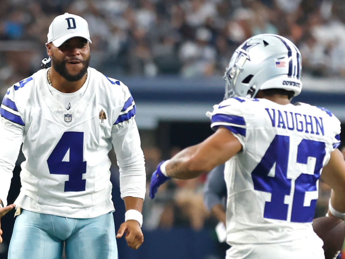 Cowboys rookie RB Deuce Vaughn is already impressing Dak Prescott