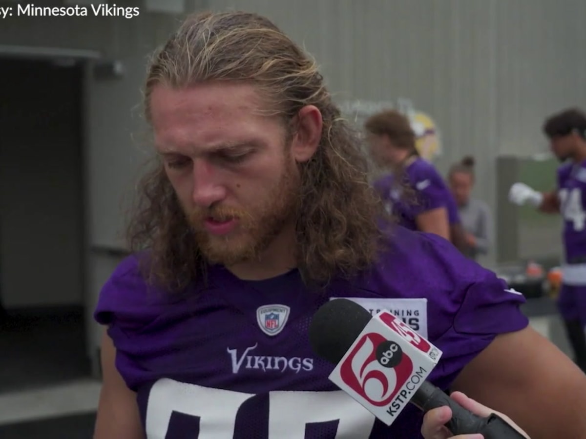 Vikings tight end T.J. Hockenson says ear infection has kept him