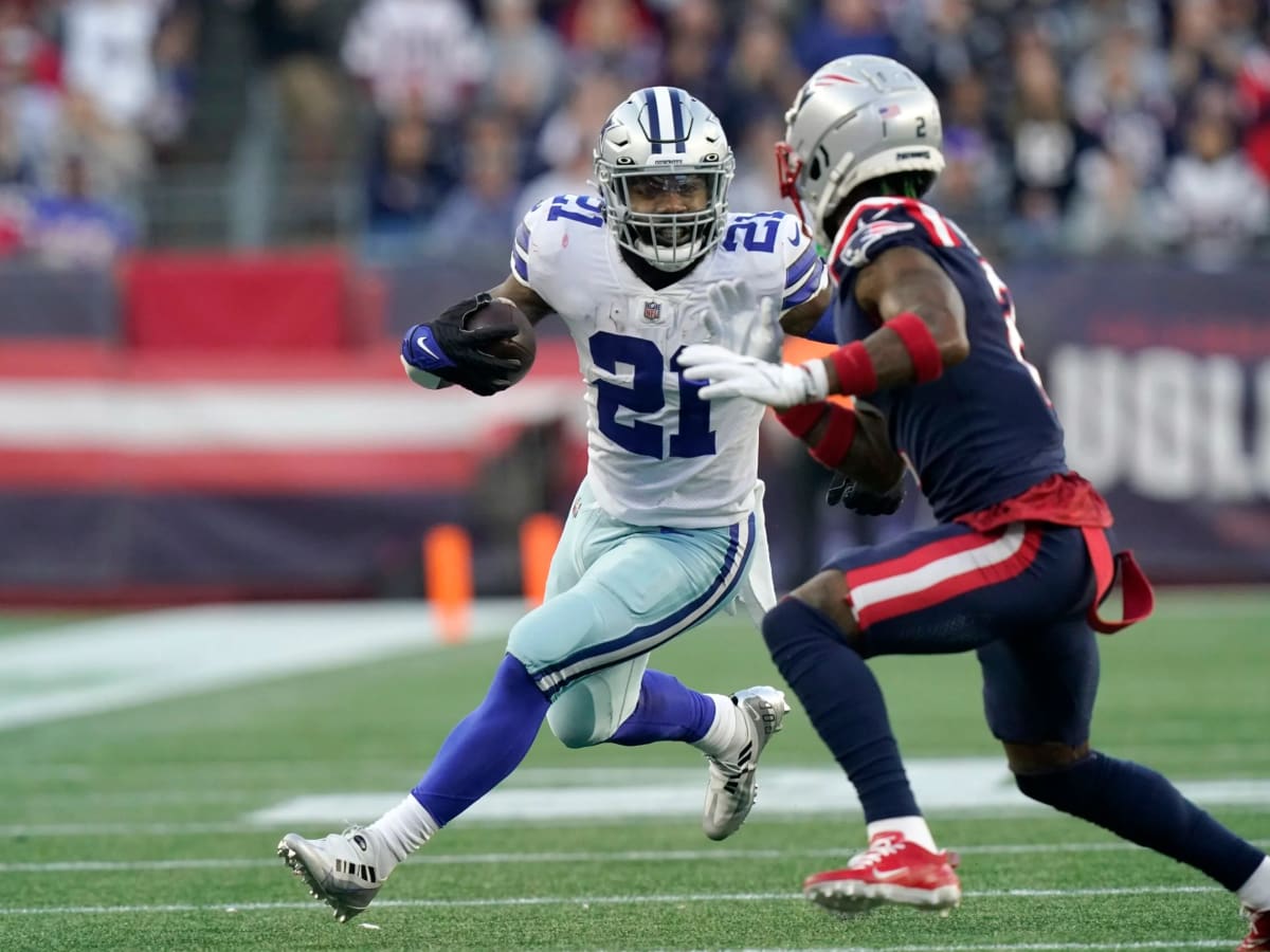 Patriots RB depth chart: How Ezekiel Elliott signing impacts Rhamondre  Stevenson in fantasy football