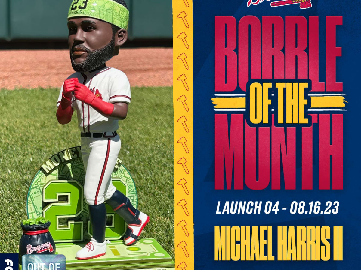 Michael “Money Mike” Harris II Bobblehead 5/13/23 – Atlanta Bobbles