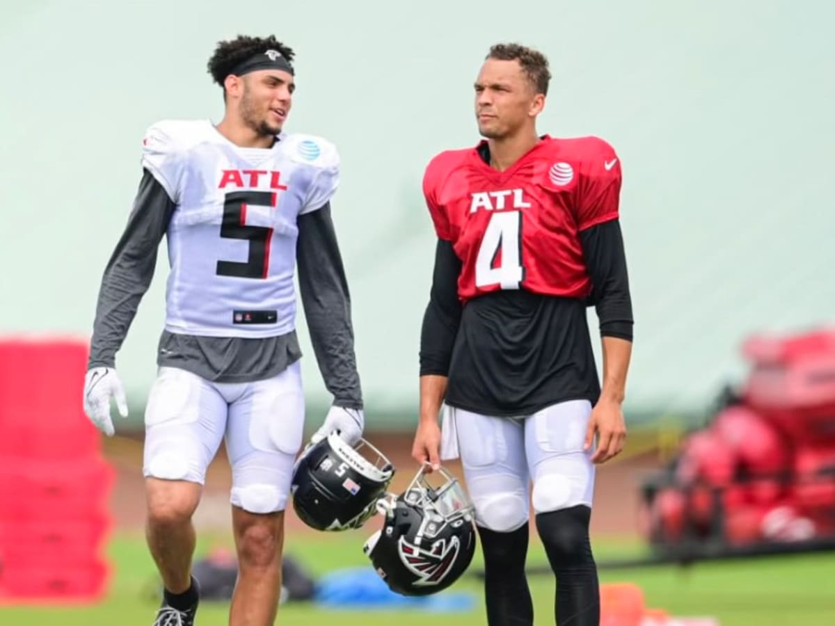 WATCH: Falcons QB Desmond Ridder connects with TE Kyle Pitts