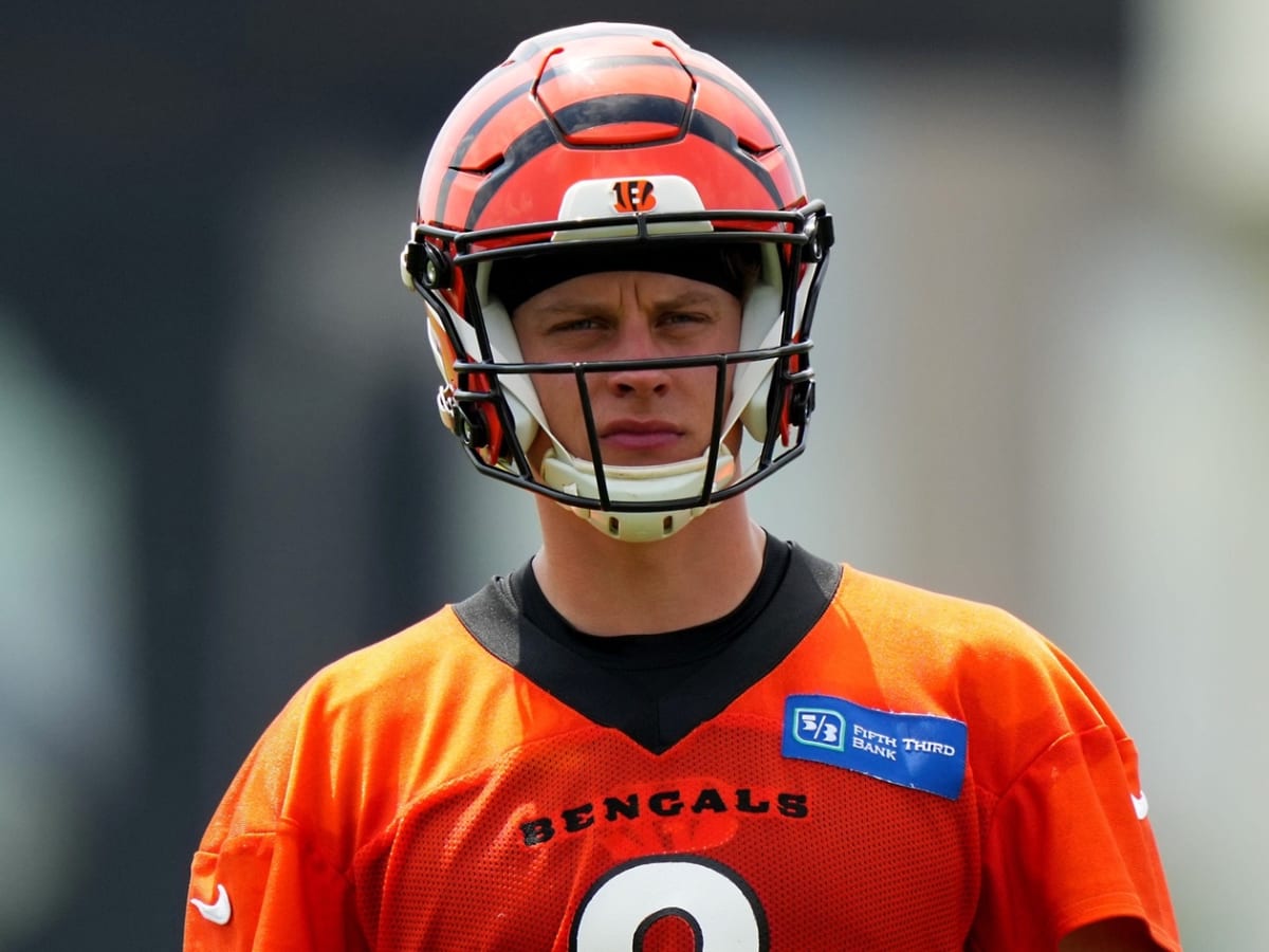 Bengals quarterback Joe Burrow was back to practice ahead of