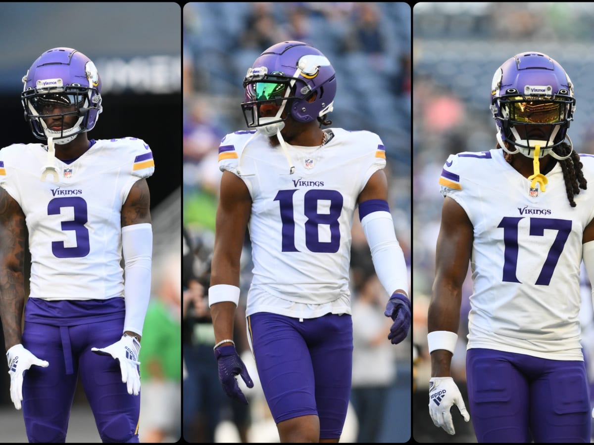 Minnesota Vikings introduce WR Jordan Addison