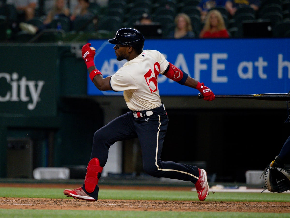 Rangers Center Fielder Leody Taveras Made a Catch So Good It Broke an  Advanced Statistic