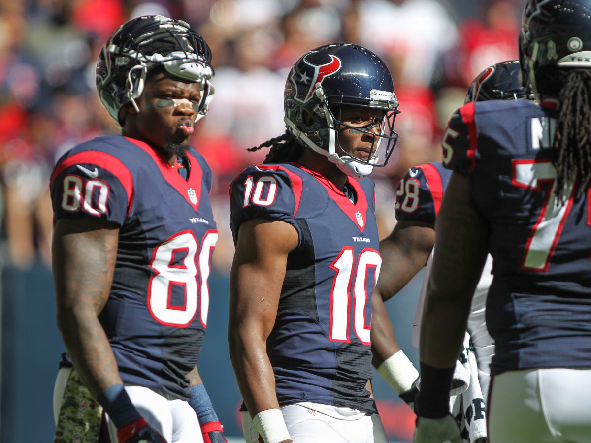 WEB FIRST: Houston Texans WR Andre Johnson and Tennessee Titans