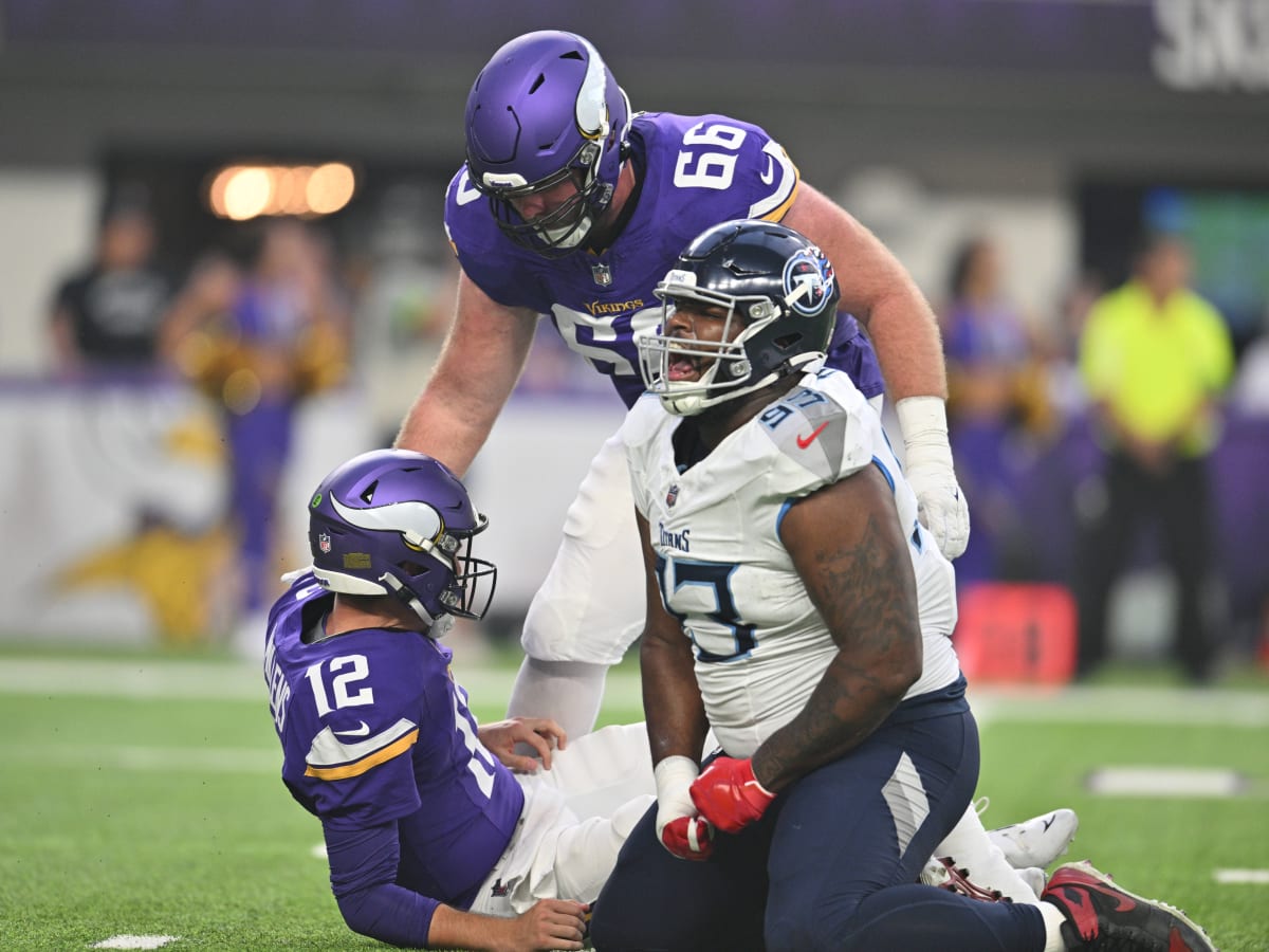 Gallery: Vikings take on Titans in preseason game at U.S. Bank Stadium