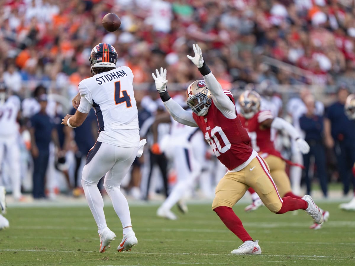 49ers preseason results: Niners defense overwhelms Denver in 24-15 victory.  - Niners Nation