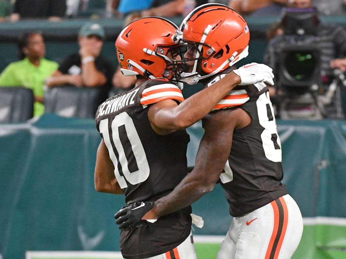 Browns WR Marquise Goodwin returning from blood clots that had him on the  non-football injury list all camp 