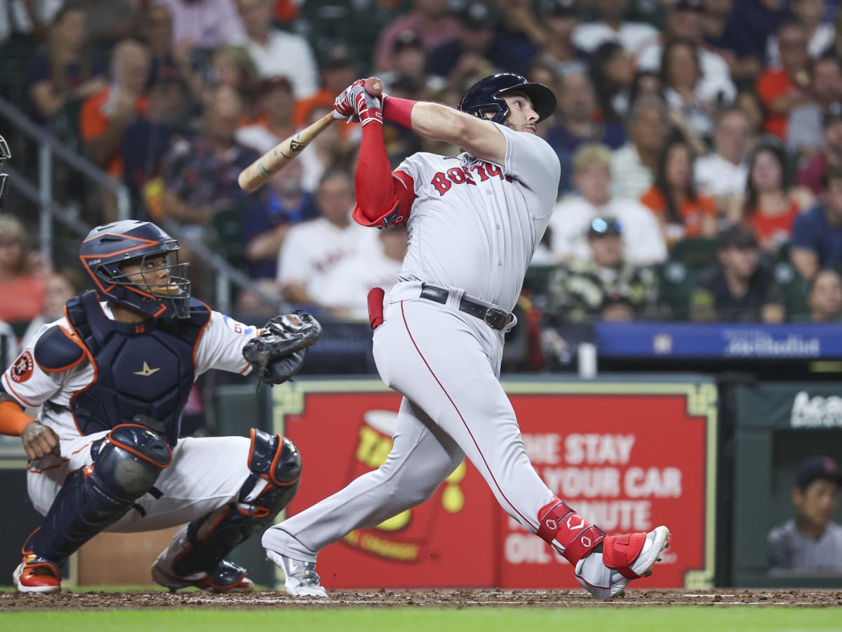 Boston Red Sox's Connor Wong records hit in first MLB at-bat but 