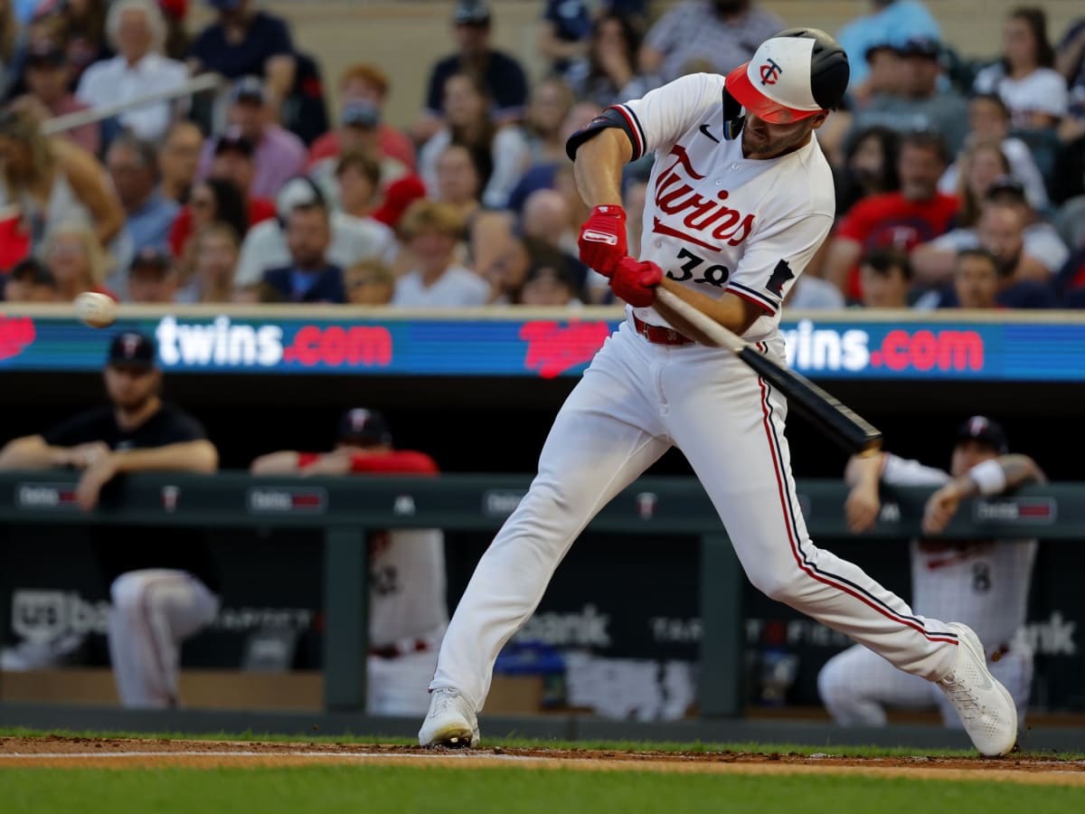 Minnesota Twins' Ryan Jeffers runs the bases on his solo home run