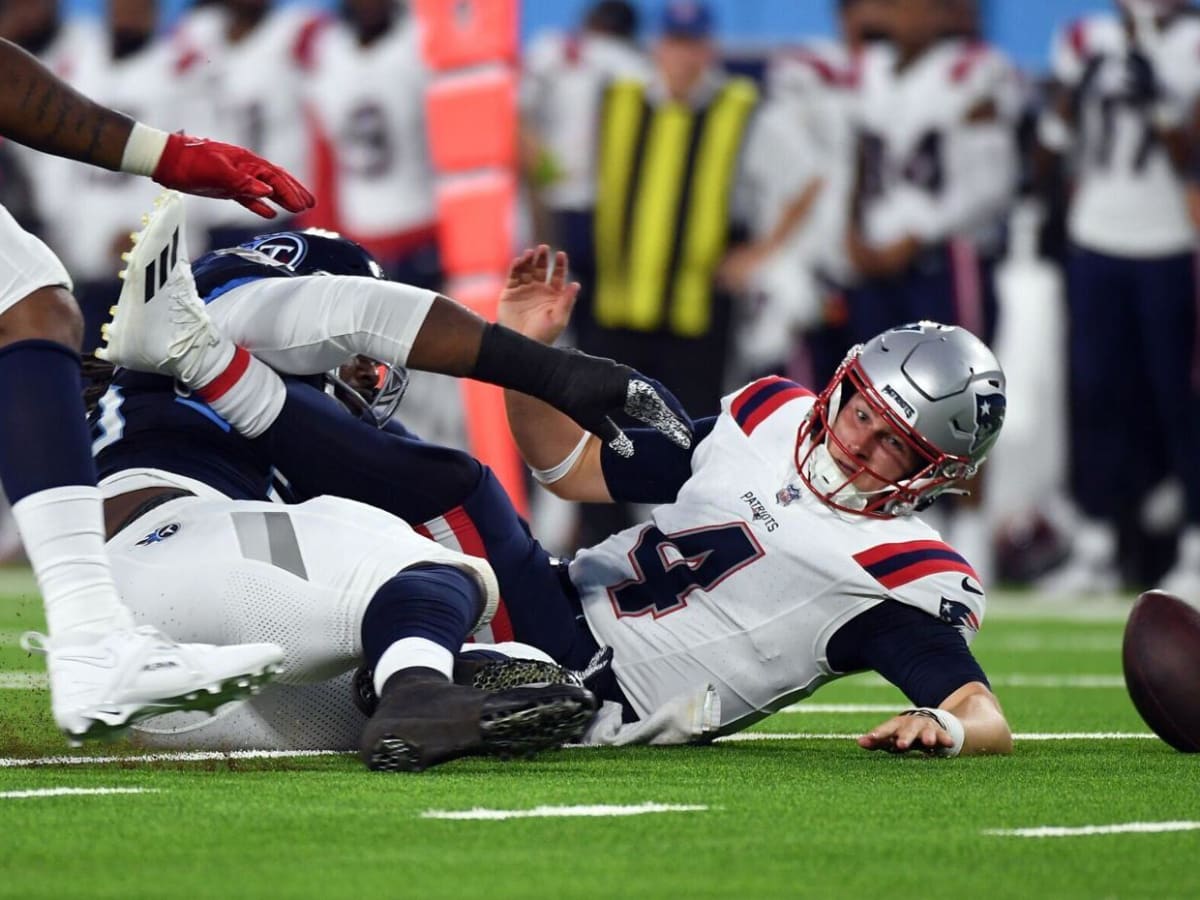 Major takeaways from Patriots' preseason loss to Titans: Bad night to be  Bailey Zappe - CBS Boston