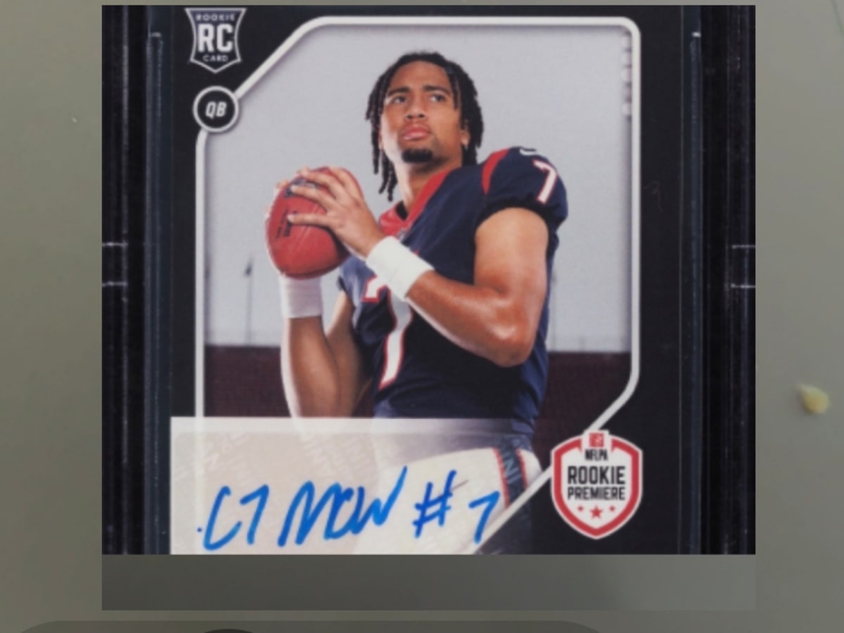 Texans' C.J. Stroud rookie card sells for $6,750 in online auction