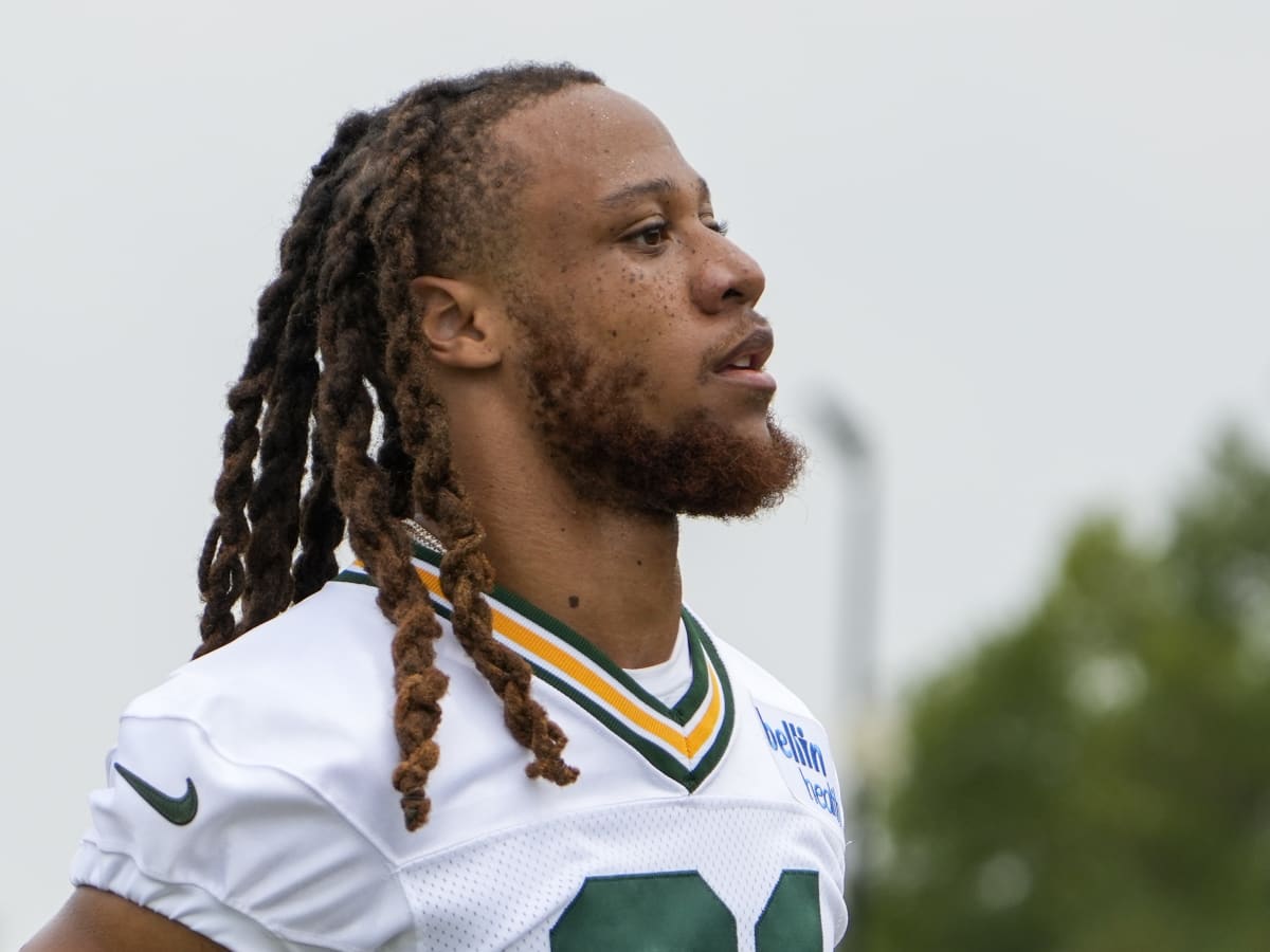 Packers' Eric Stokes walking again, but unsure when he can return from foot  injury