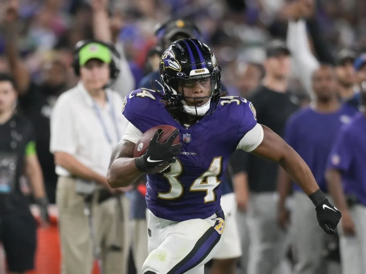 Like father, like son: Ravens rookie Keaton Mitchell is a long shot trying  to make his mark