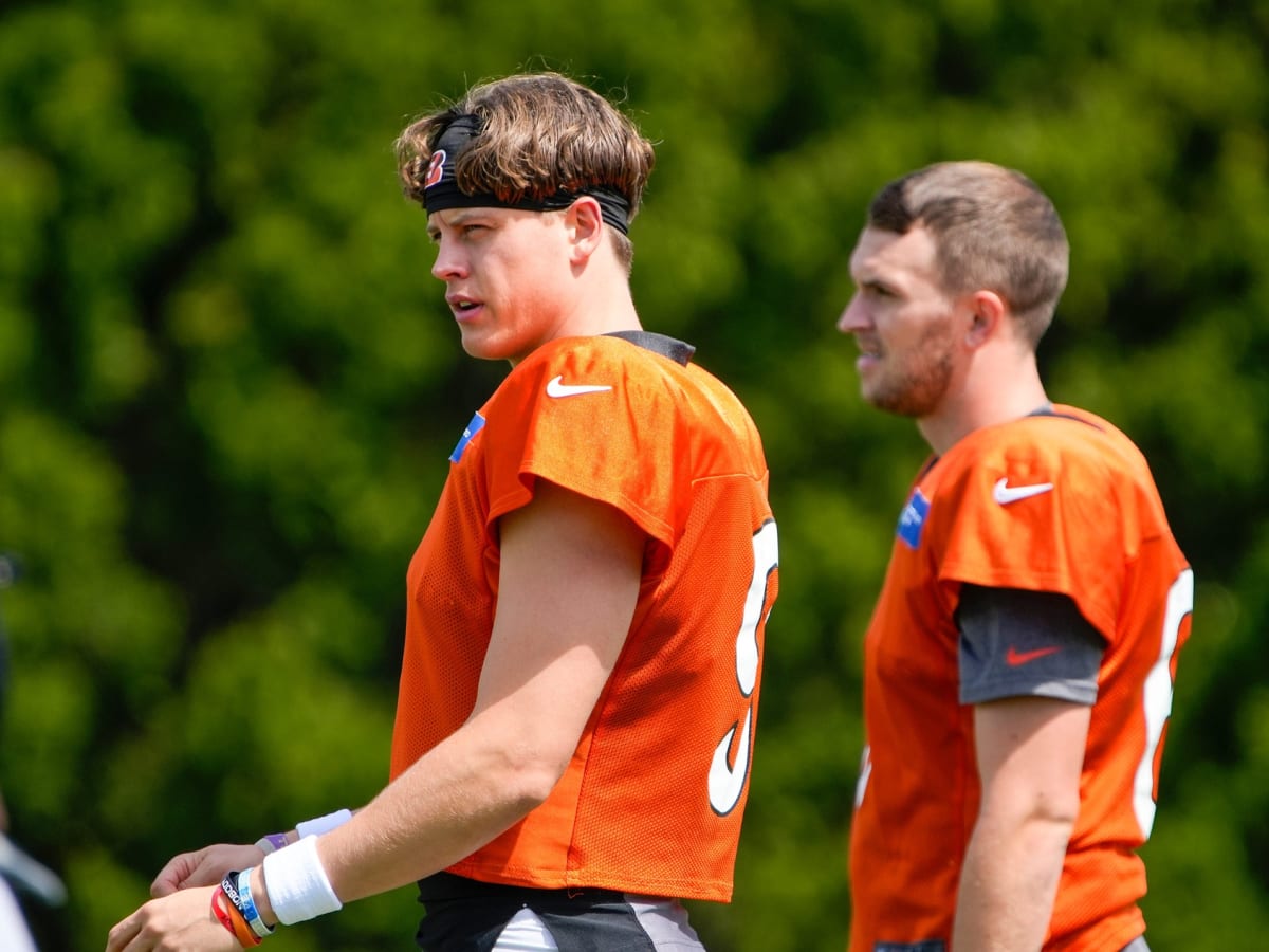 Bengals quarterback Joe Burrow is back at practice