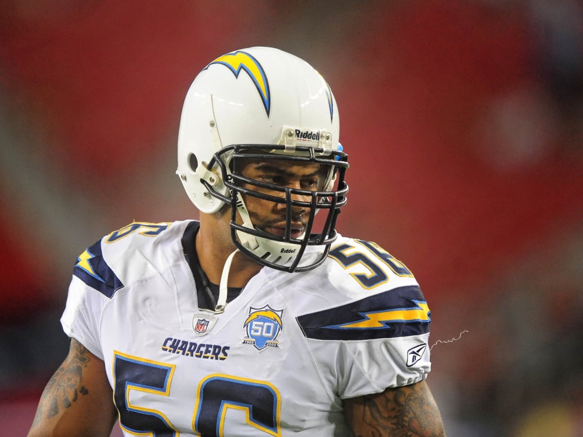 Brian Rick on X: 2005 Chargers 1st rd pick Shawne Merriman