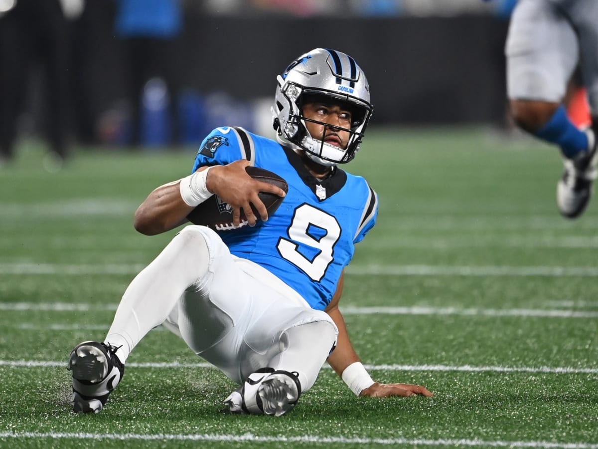 Panthers QB Bryce Young misses second practice with an ankle injury; backup  Andy Dalton likely to start