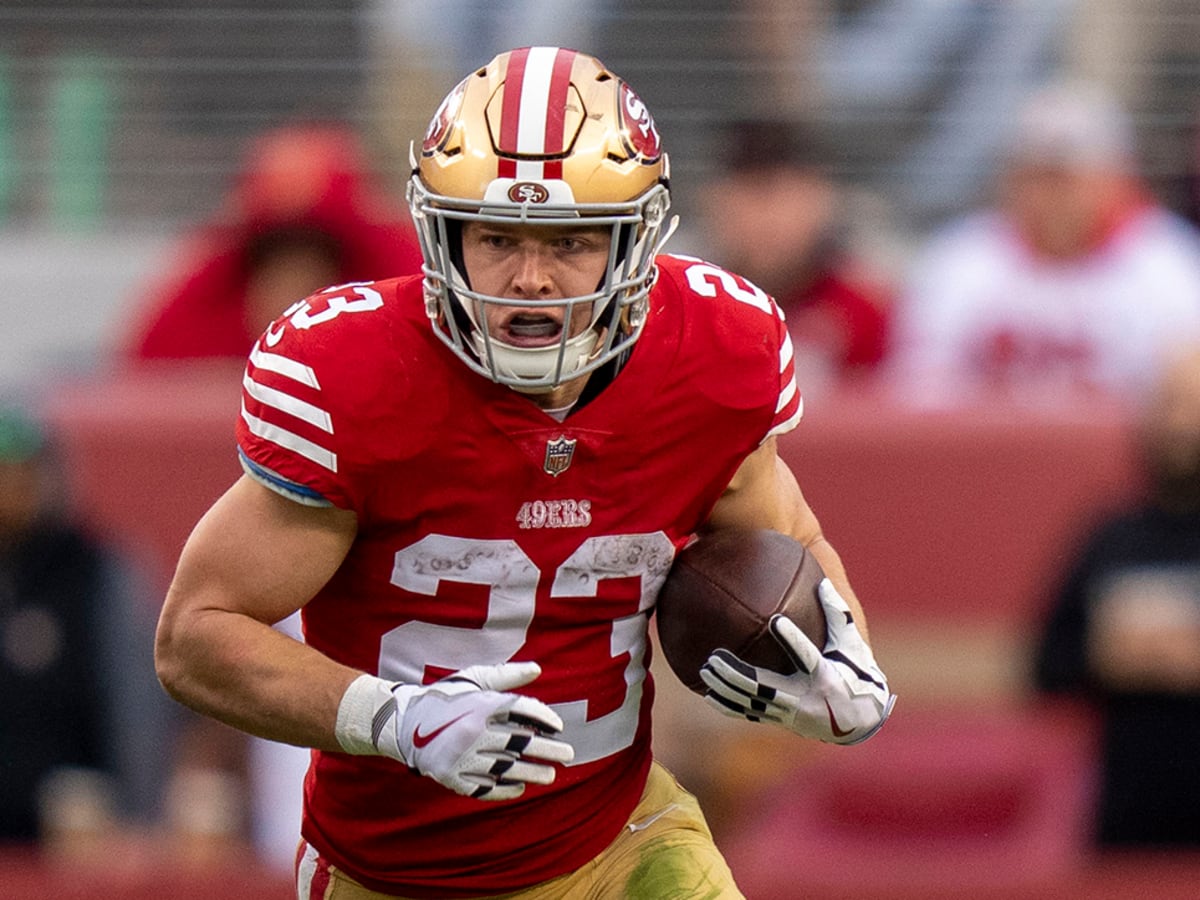 Christian McCaffrey fantasy football, DFS outlook: What to do with the  49ers RB in 2023 NFL Wild Card round - DraftKings Network