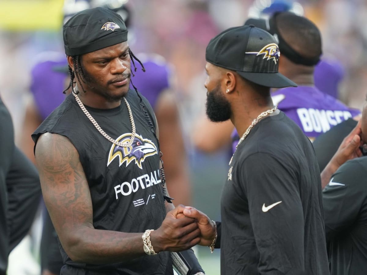 Baltimore Ravens WR Odell Beckham Jr.: 'I'm On Lamar Jackson's Team!' -  Sports Illustrated Baltimore Ravens News, Analysis and More