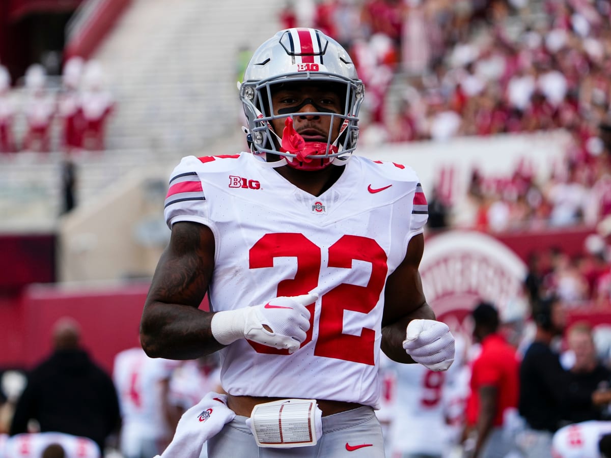 Ohio State's TreVeyon Henderson on Buckeye rushing effort vs. Indiana 