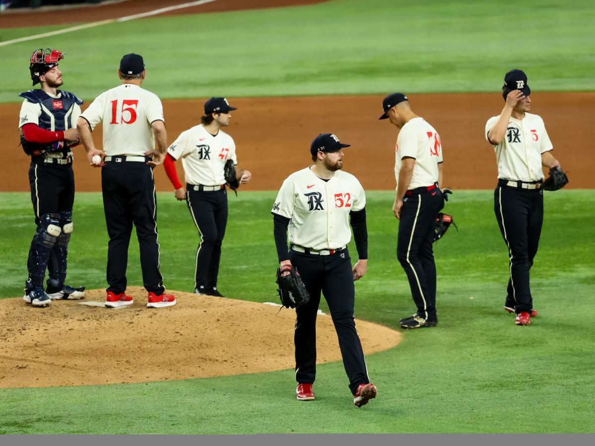 Texas Rangers Lefty Jordan Montgomery Neutralizes Yordan Alvarez, Houston  Astros in ALCS Game 1 - Sports Illustrated Texas Rangers News, Analysis and  More