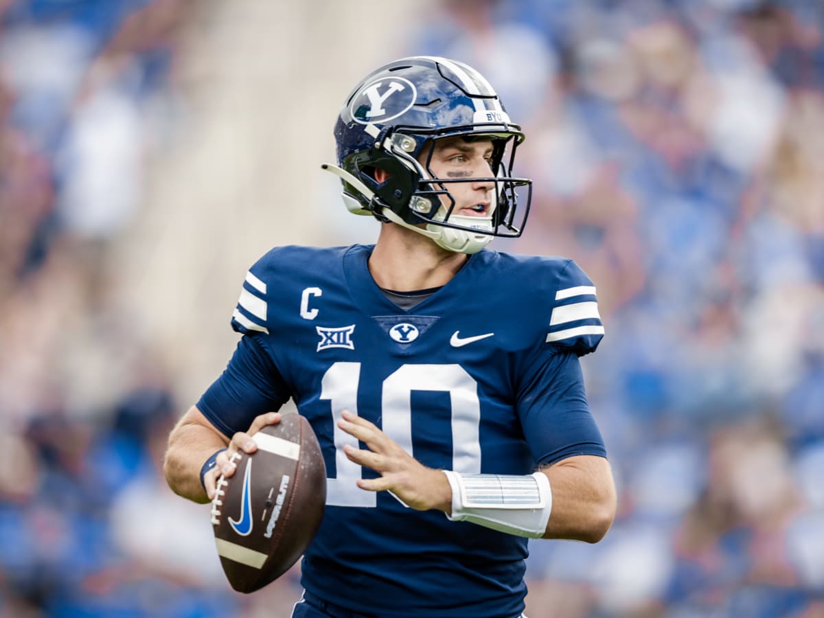 Kedon Slovis Scores Five TDs, Leads BYU To Win Over SUU