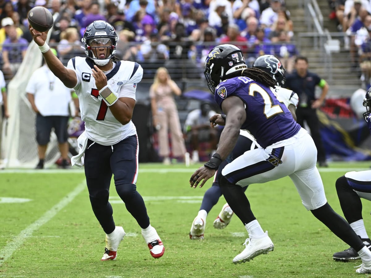 BaltimoreRavens Defense Dominates Houston Texans in 25-9 Win: Game Log -  Sports Illustrated Baltimore Ravens News, Analysis and More