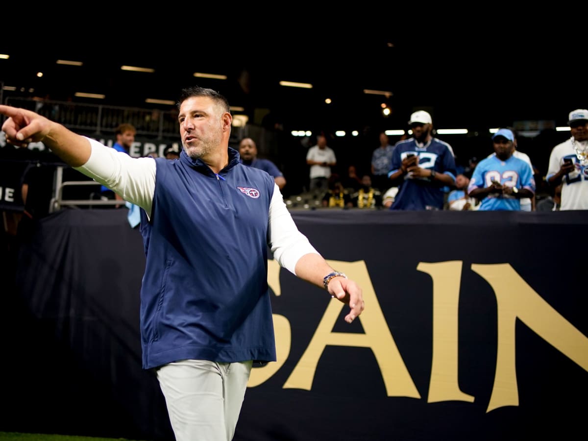 Here's What Tennessee Coach Mike Vrabel Said After Titans' Loss to New  Orleans Saints - Sports Illustrated Tennessee Titans News, Analysis and More