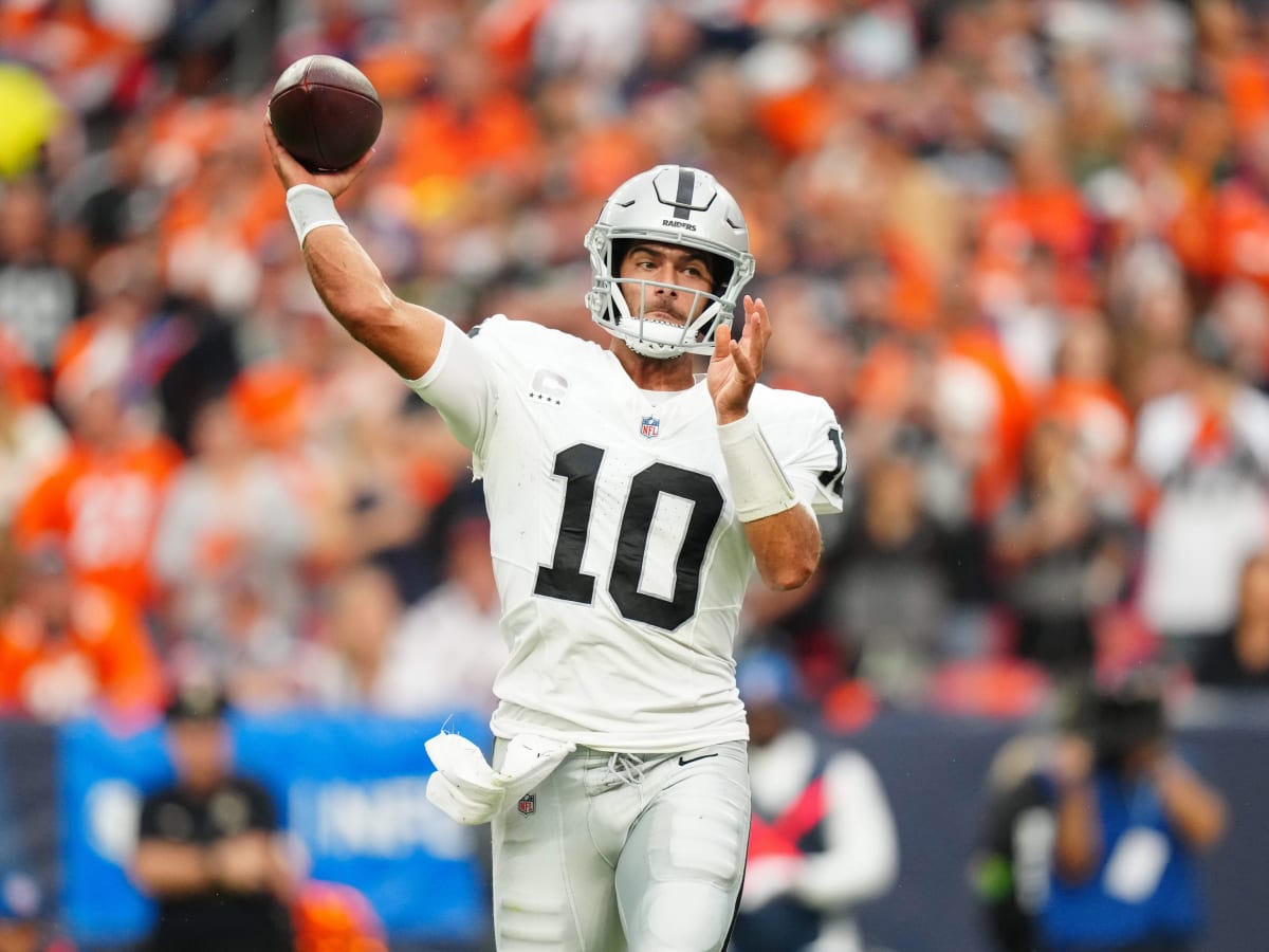 Las Vegas Raiders' Jimmy G's next-play mentality was key in win