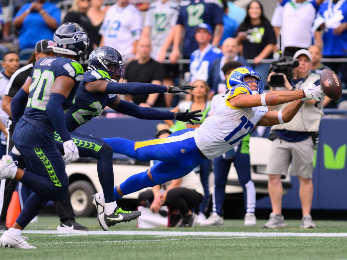 WATCH: Puka Nacua Makes Insane Catch for Los Angeles Rams vs