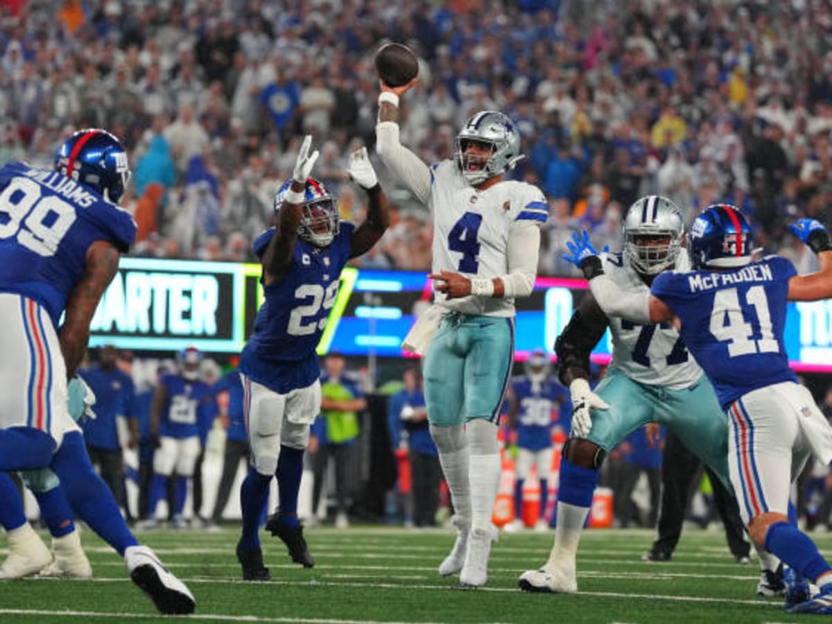 Dallas Cowboys overcome mistakes, beat Giants 27-26 on late TD – The Denver  Post