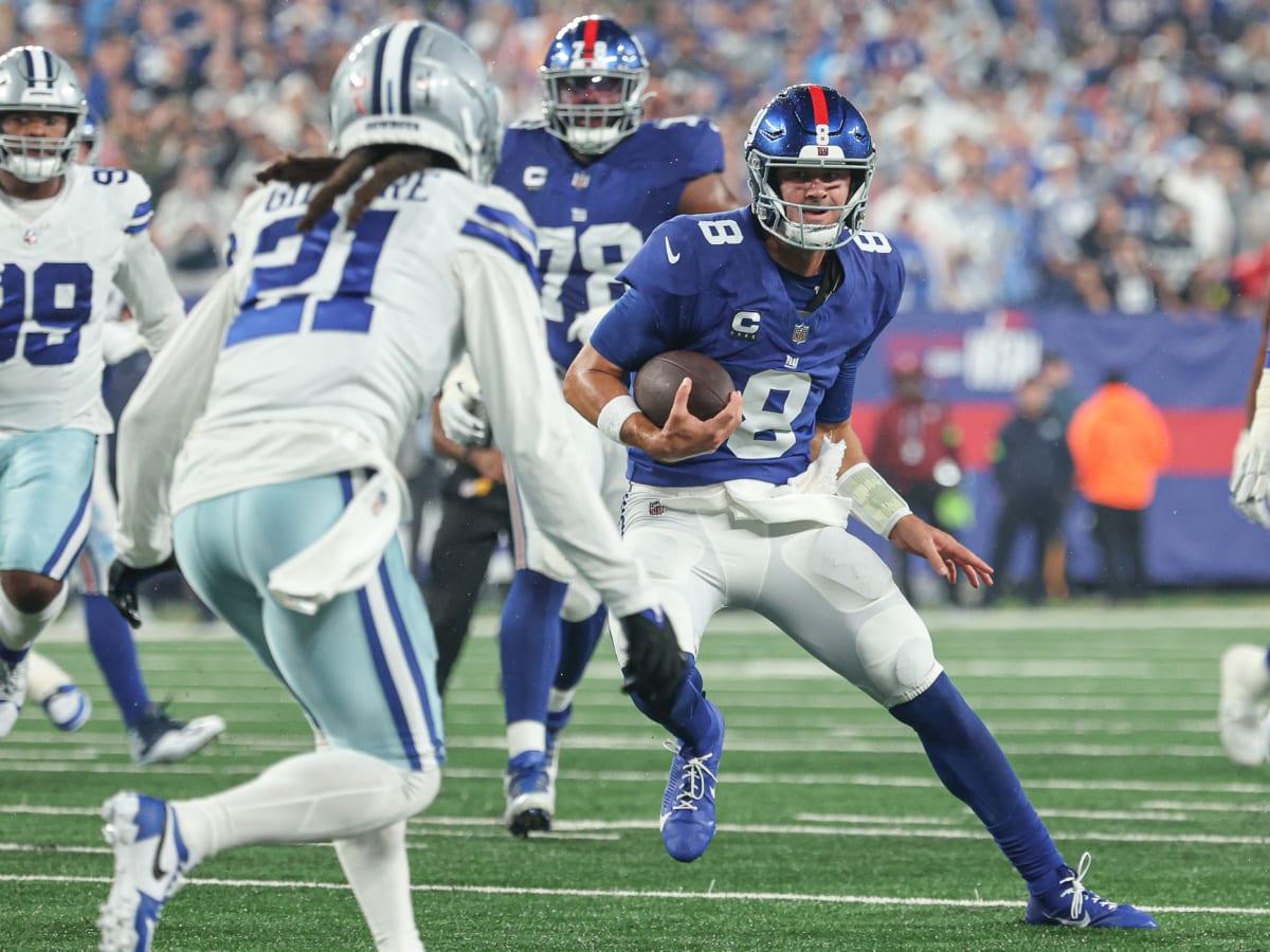 Giants lose halftime lead, fall to Cowboys 28-20